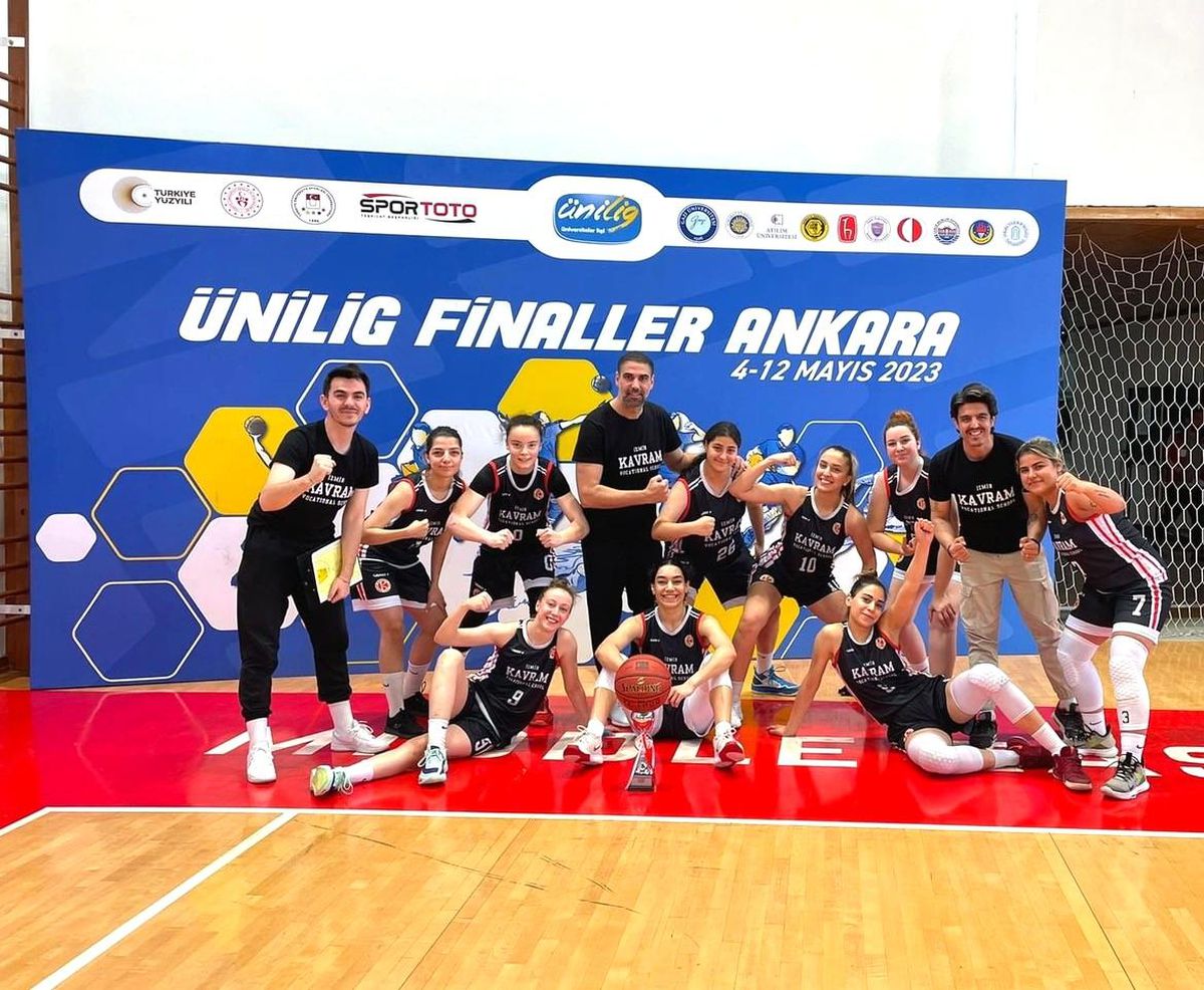 İKMYO Kadın Basketbol Takımı ÜNİLİG Finallerinde Türkiye 3üncüsü Oldu