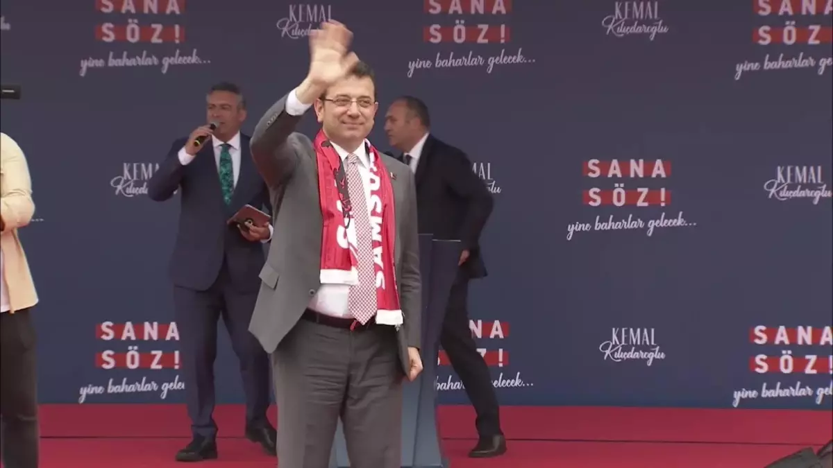 İmamoğlu Samsun\'da: "Ülkenin Yetiştirdiği En Değerli Polis Müdürlerinden Gaffar Okkan\'ı ve Beş Polisi Şehit Eden Anlayışı İttifakına Kattın"