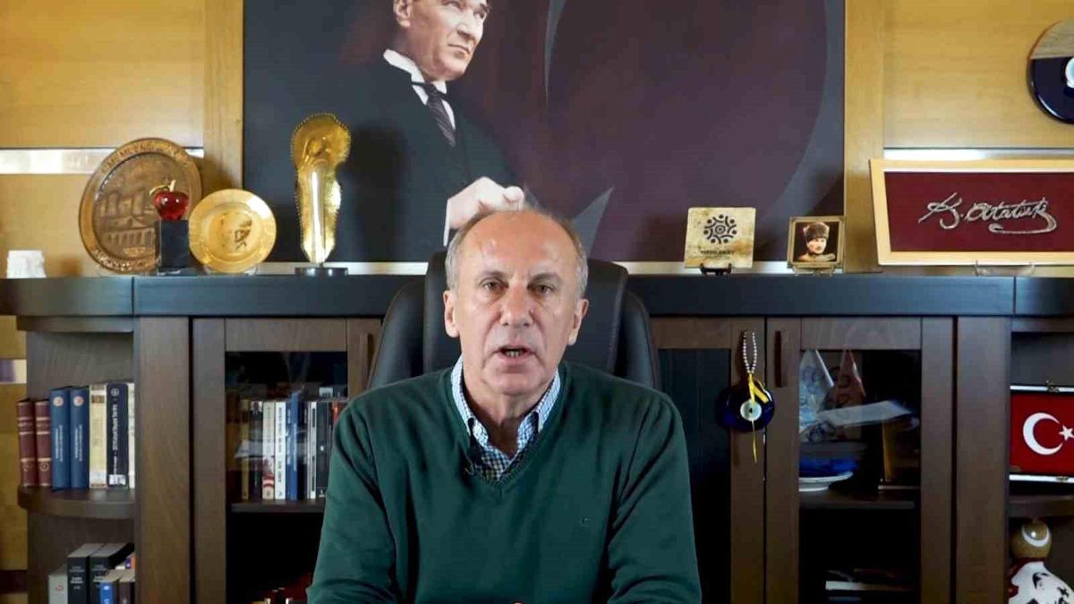 İnce\'den gençlere mesaj