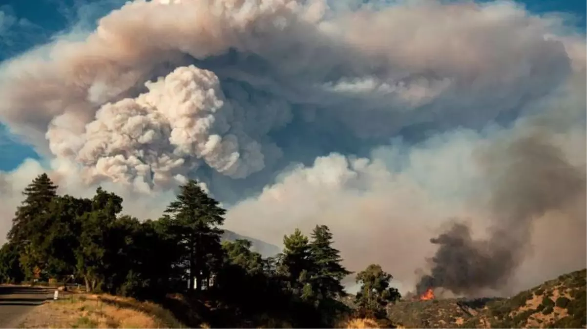 Kanada\'da çıkan orman yangınlarındaki dumanlar ABD\'ye kadar ulaştı