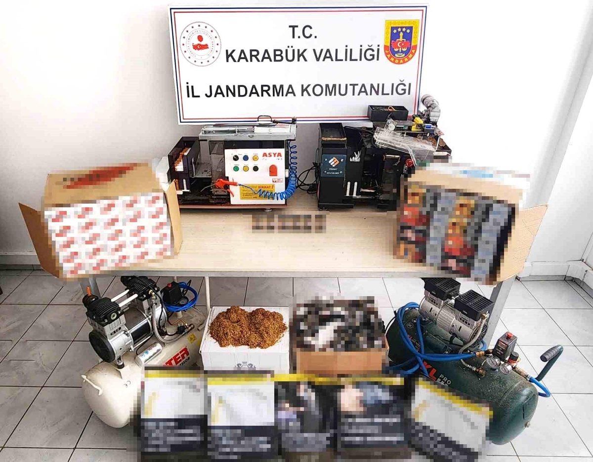 Karabük\'te Kaçakçılık Operasyonu: 2 Kişi Gözaltına Alındı