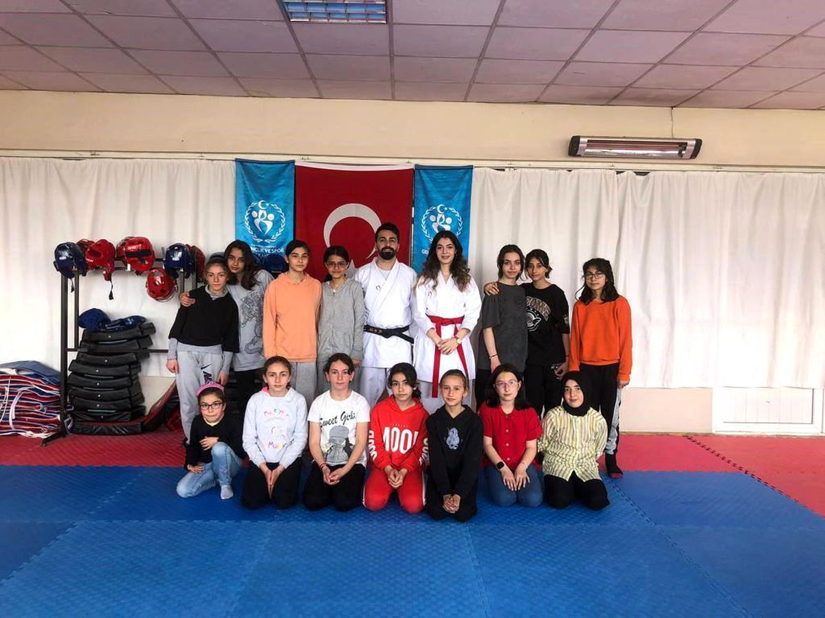 Bayburt\'ta Kadına Şiddete Karşı Krav Maga Eğitimi