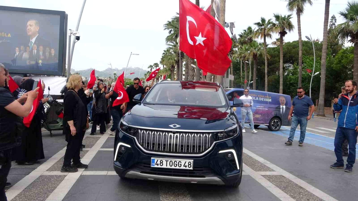 TOGG, Muğla\'nın Marmaris ilçesine getirildi
