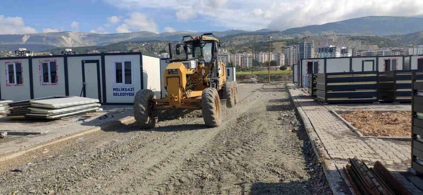 Melikgazi Belediyesi Kahramanmaraş\'ta yeni konteyner kent kuruyor