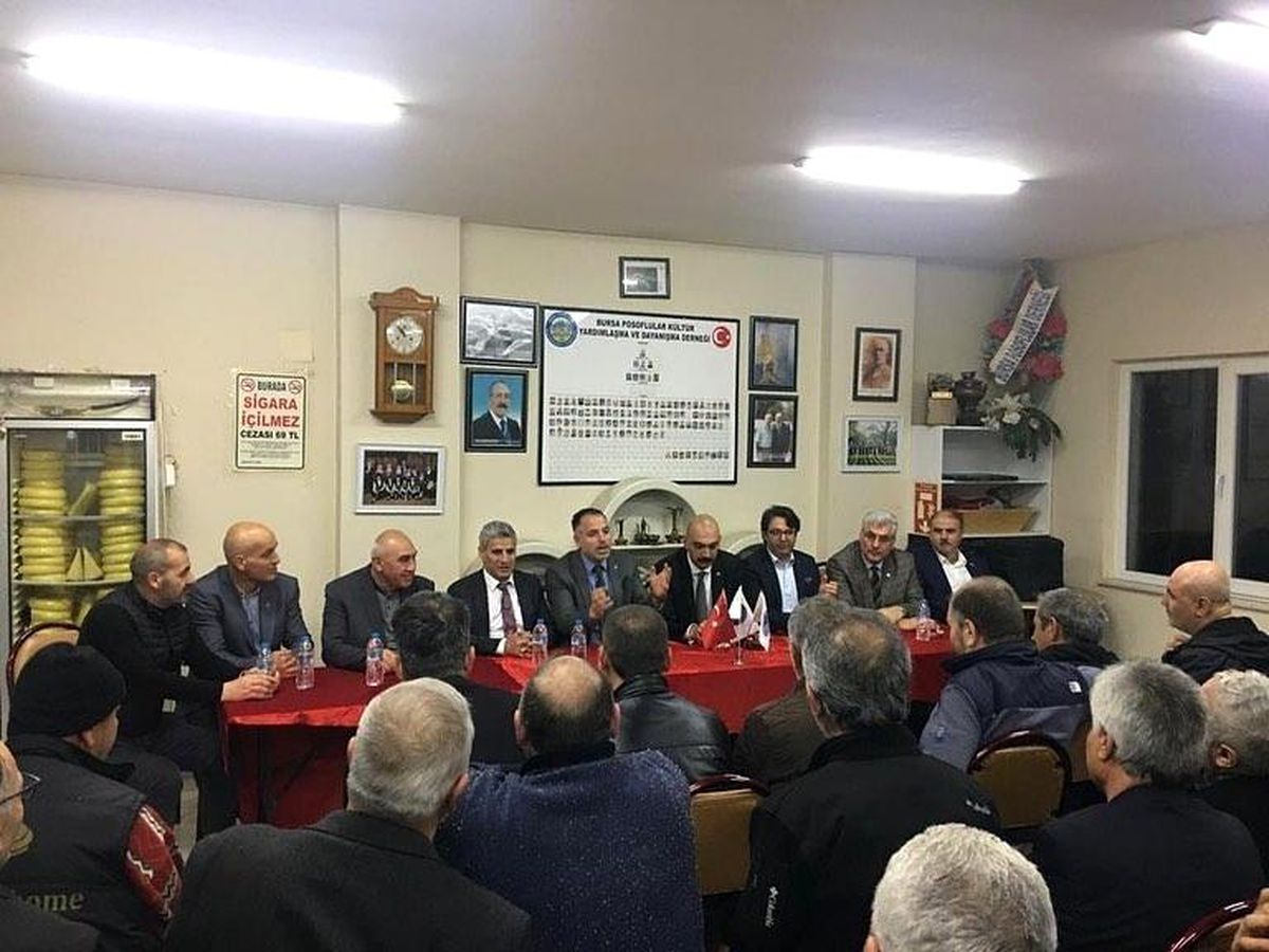 MHP Yıldırım İlçe Teşkilatı, hemşehri derneklerini ziyaret ediyor