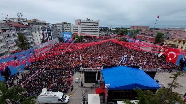 Millet İttifakı'nın Samsun mitinginde Kılıçdaroğlu, geniş bir kalabalığa seslendi Millet İttifakı'nın Samsun mitinginde Kılıçdaroğlu, geniş bir kalabalığa seslendi