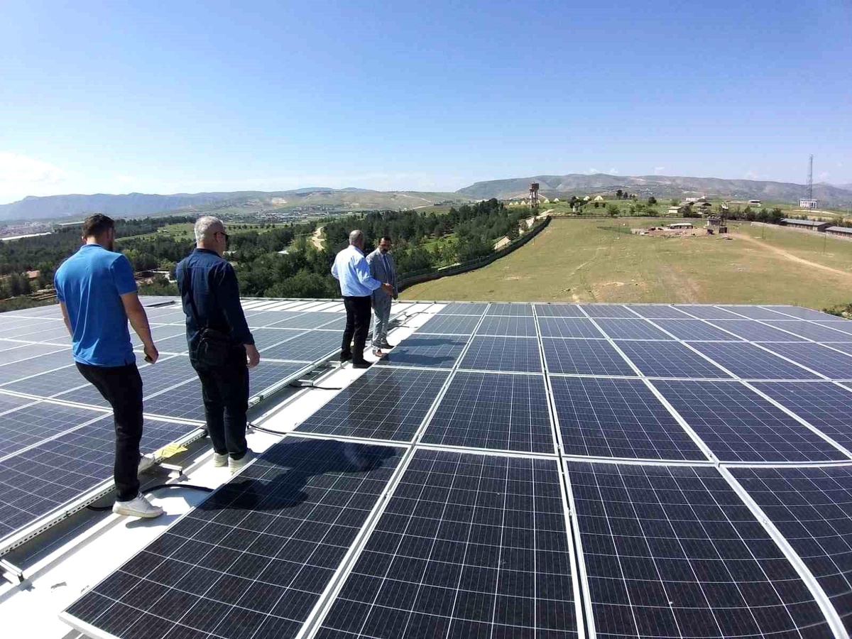 Siirt\'te yüzde 50 hibe ile güneş enerji sistemi yapıldı