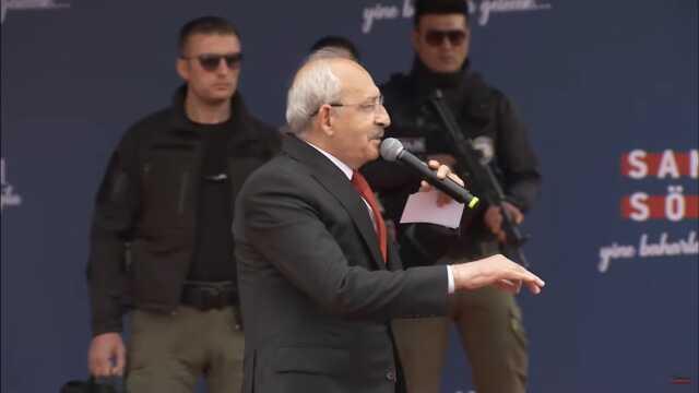 Suikast iddiaları sonrası Kılıçdaroğlu'nun mitinginde güvenlik önlemlerin artırılması gözlerden kaçmadı