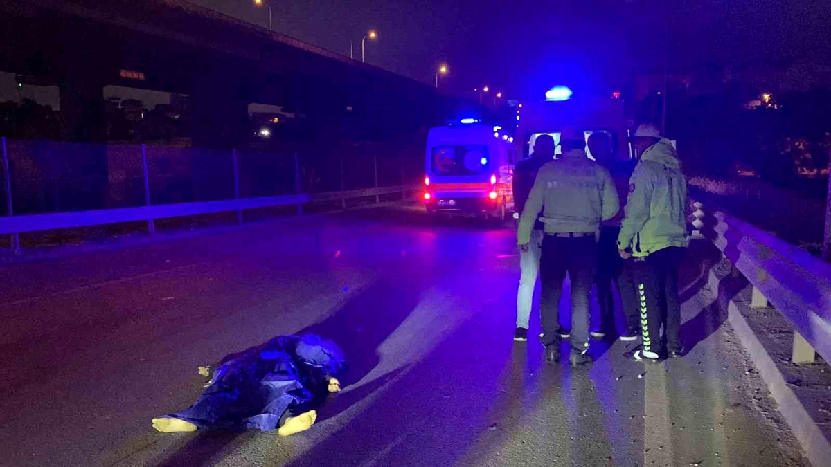Kocaeli\'de Yaya Tıra Çarptı, Hayatını Kaybetti