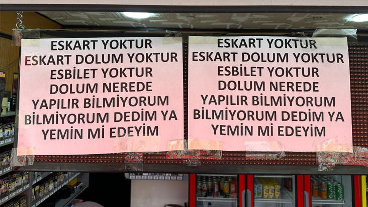 Esnaf her gün aynı soruyu duymaktan bıkınca çözümü ilginç bir şekilde buldu