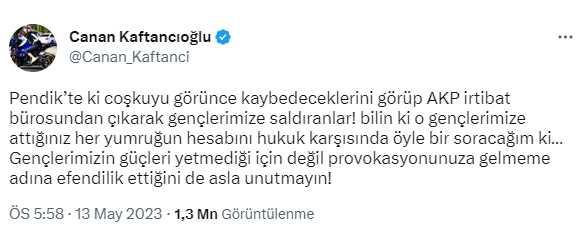 İmamoğlu'nun mitinginden ayrılan gençlere saldırı