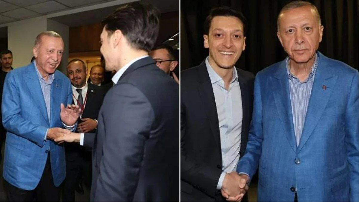 Mesut Özil\'den Cumhurbaşkanı Erdoğan\'a destek karesi: Her zaman yanındayız Cumhurbaşkanım