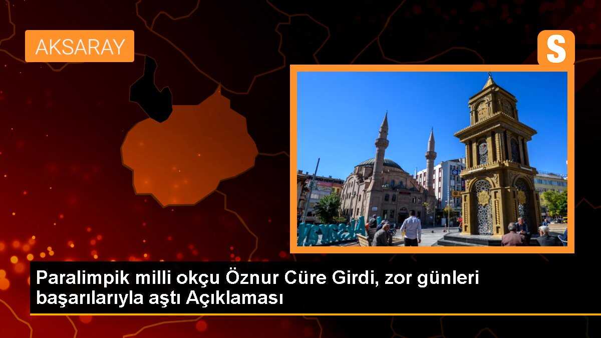 Öznur Cüre Girdi, 2024 Paris Paralimpik Oyunları için altın madalya hedefliyor