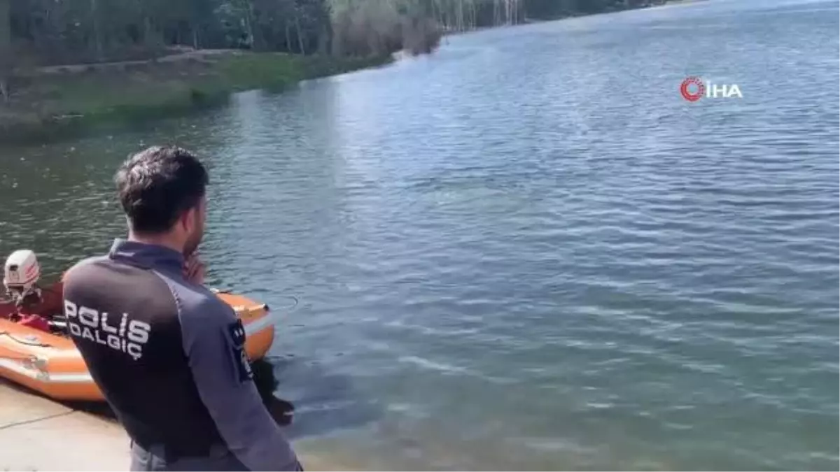 Piknik faciasında ölen 2 kişinin cansız bedenlerini polis kurbağa adamlar çıkardı