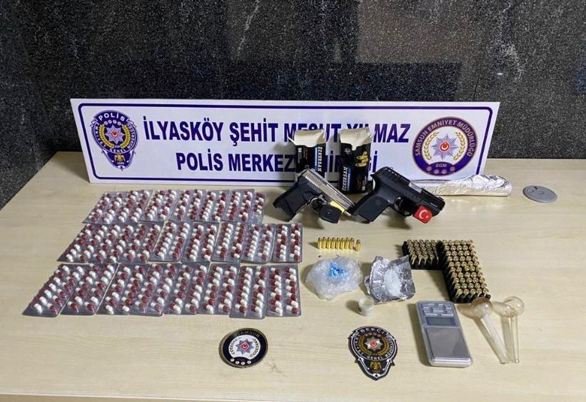 Samsunda Uyuşturucu Operasyonu: 5 Kişi Gözaltına Alındı