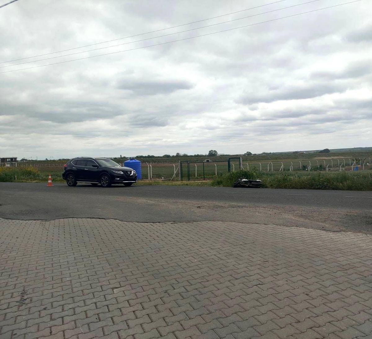 Tekirdağ\'da motosikletli ile araç çarpıştı: 1 yaralı