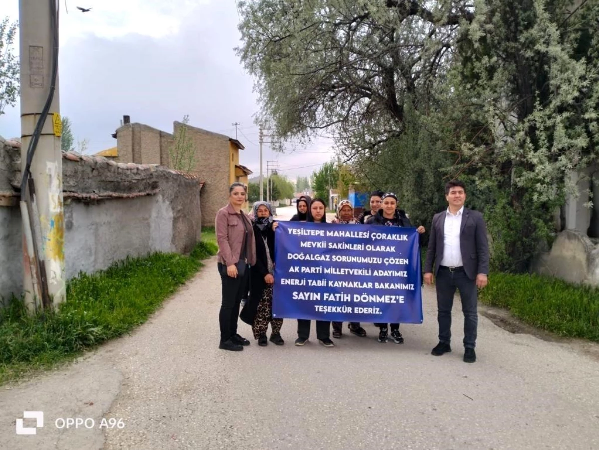 Yeşiltepe Mahallesinin doğalgaz sorunu çözüldü