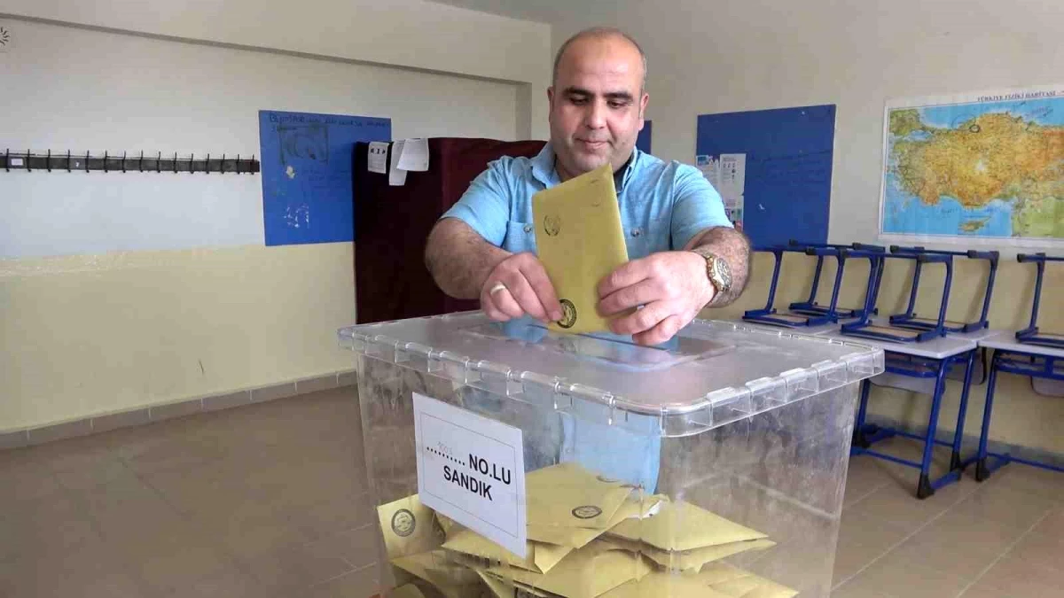 Kırıkkale\'nin Çelebi ilçesinde oy kullanma işlemi tamamlandı