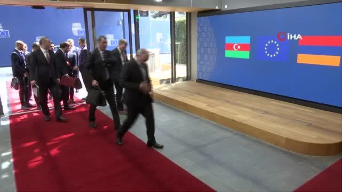 Aliyev, Michel ve Paşinyan\'dan Brüksel\'de Üçlü Zirve