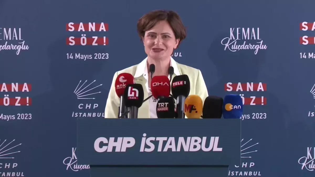 Canan Kaftancıoğlu: "Vatandaşlarımızı, Oylarına Sahip Çıkmaları İçin Okullara Davet Ediyoruz"