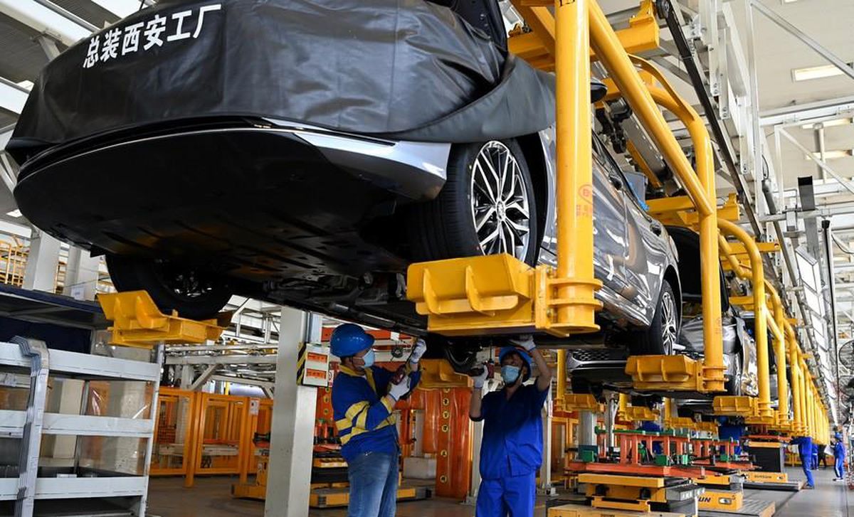 Çin Otomobil Üretim Sektörü İlk Çeyrekte İstikrarlı Büyüme Kaydetti