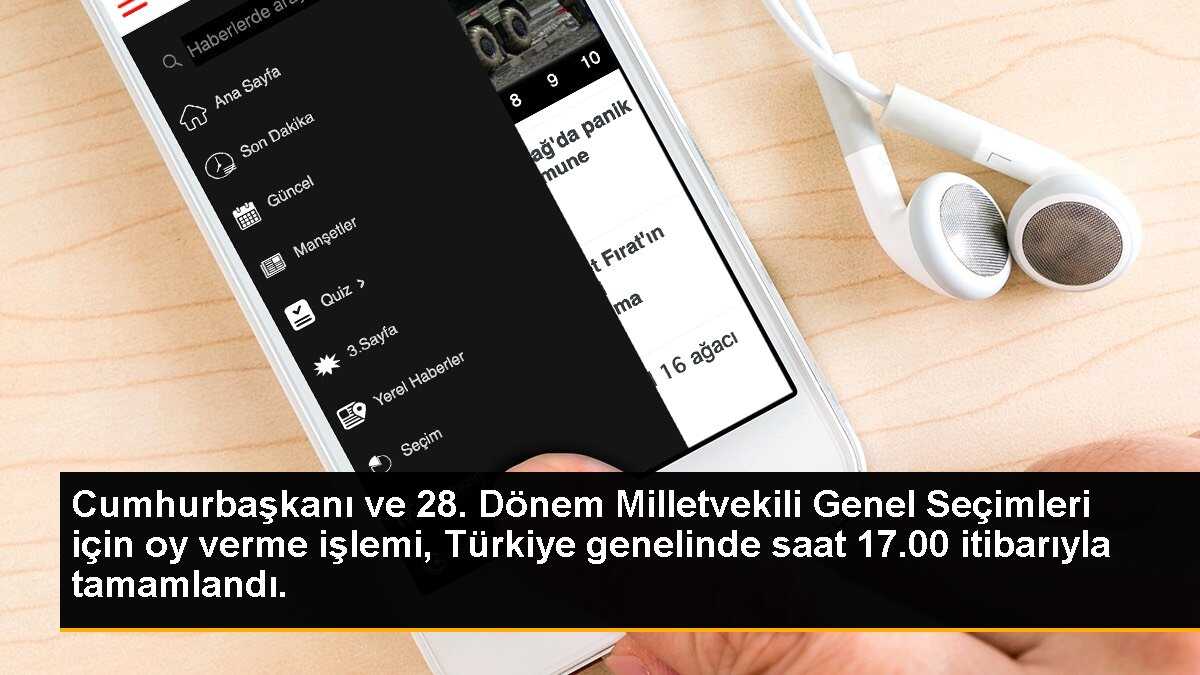 Türkiye genelinde oy verme işlemi tamamlandı