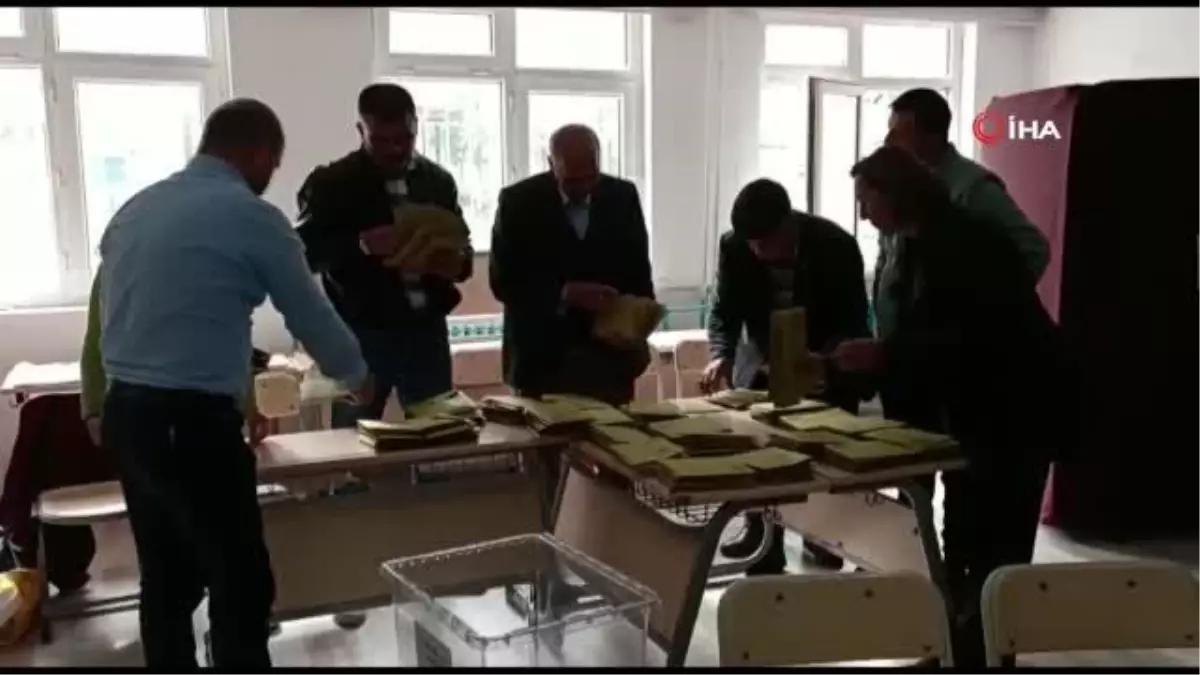 Denizlide oy sayım işlemleri başladı