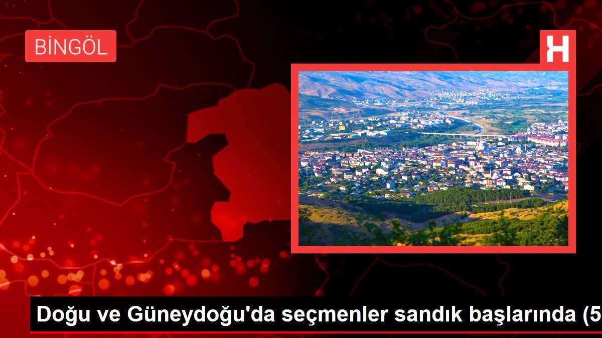 Doğu ve Güneydoğu'da seçmenler sandık başlarında (5)