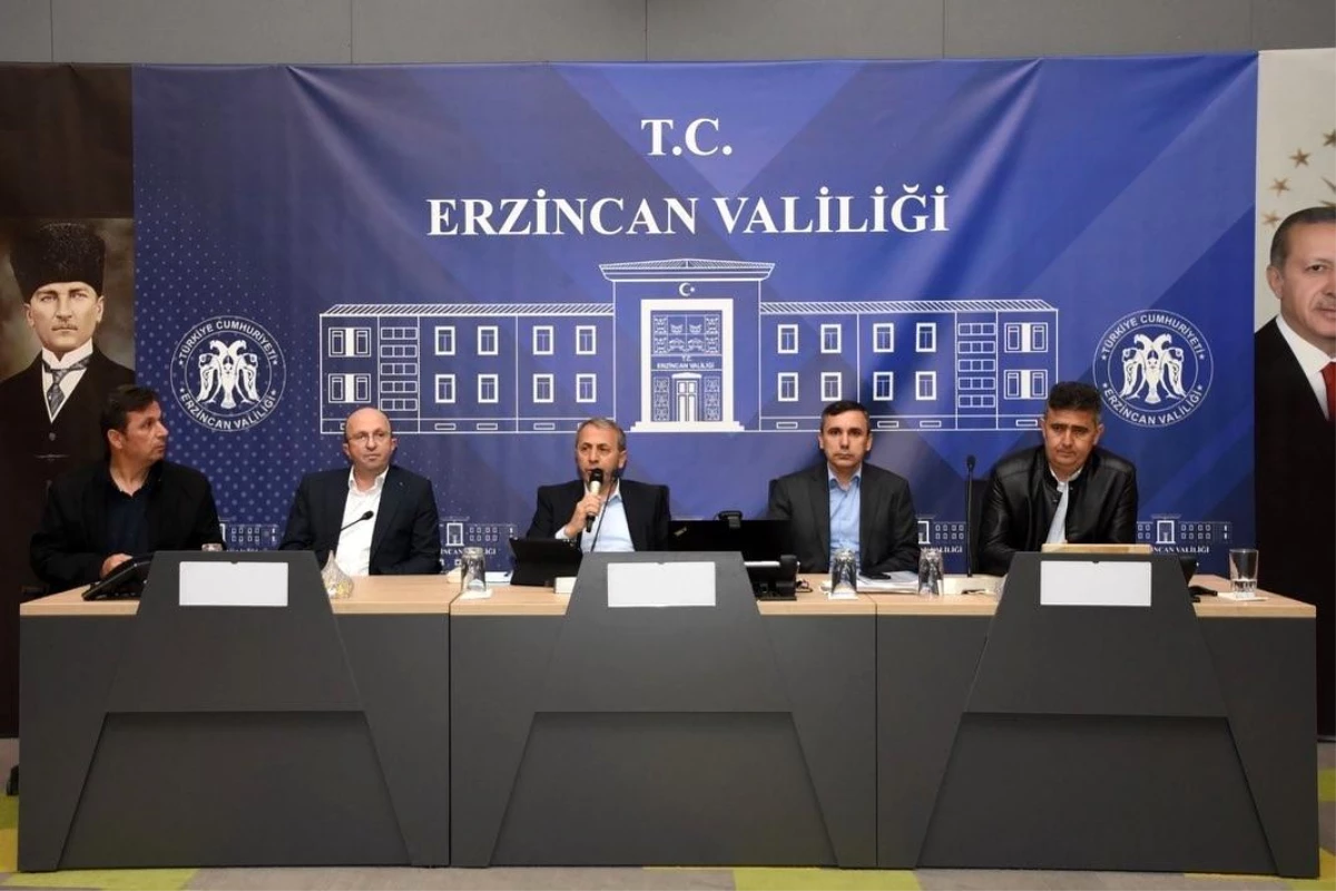 Erzincan\'da Seçim Güvenliği Toplantısı Gerçekleştirildi
