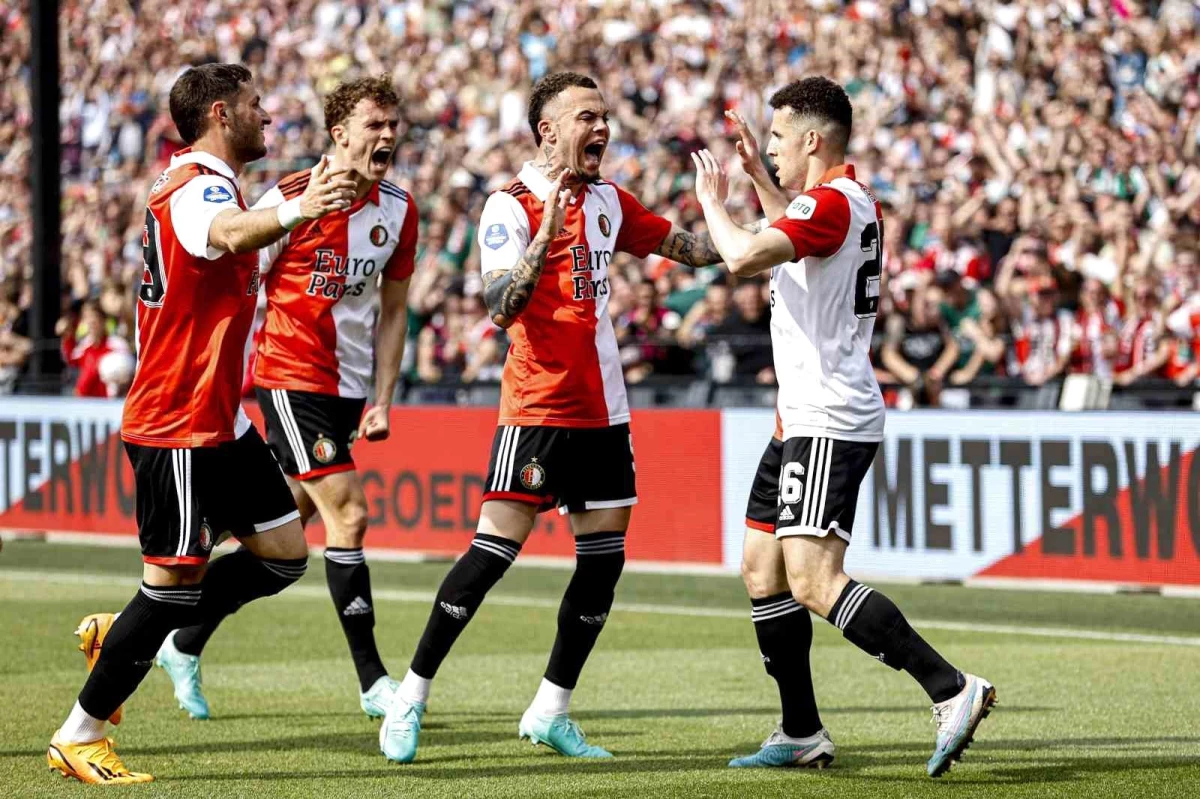 Feyenoord, Orkun Kökçü\'nün de katkısıyla Hollanda Eredivisie şampiyonluğunu garantiledi