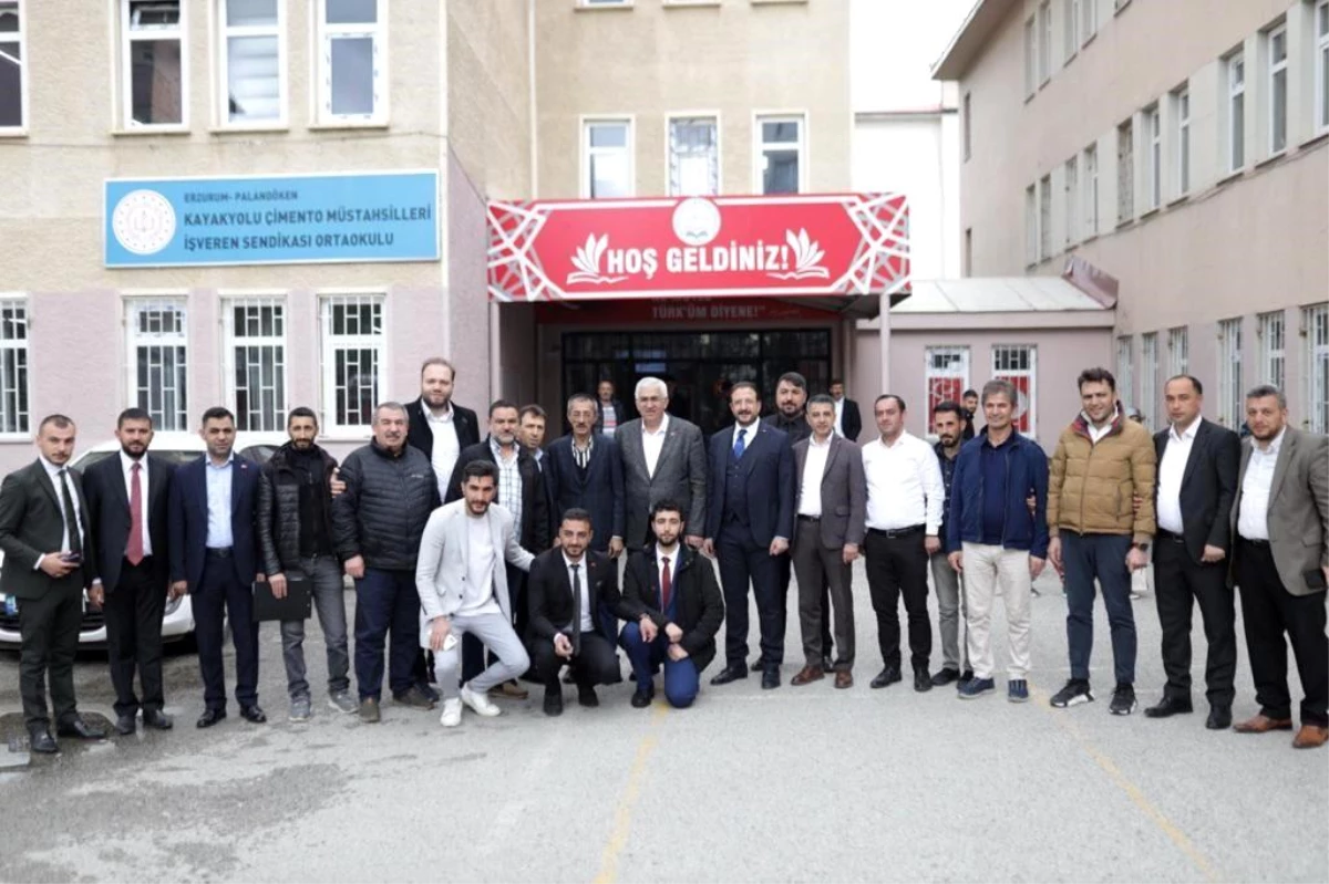 AK Parti Erzurum Milletvekili Adayı Mehmet Emin Öz Oyunu Kullandı