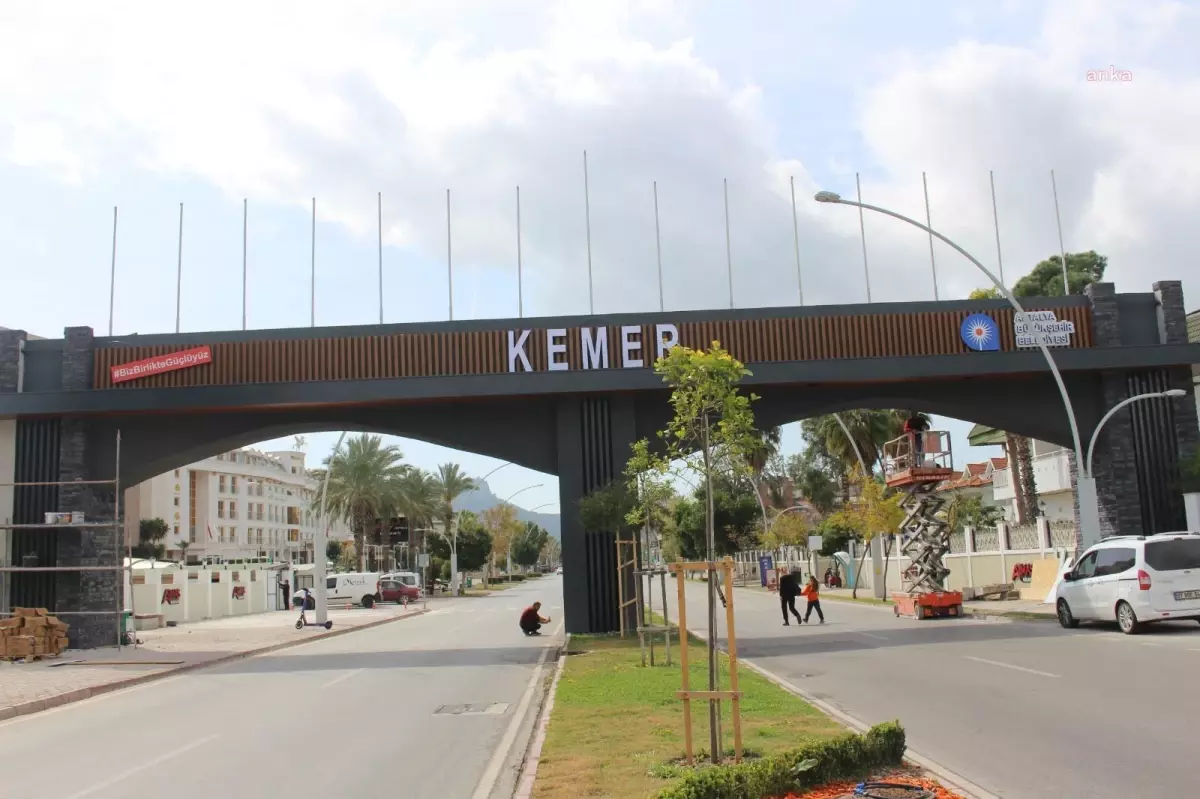 Antalya Büyükşehir Belediyesi, Kemer Giriş Takını Yeniledi