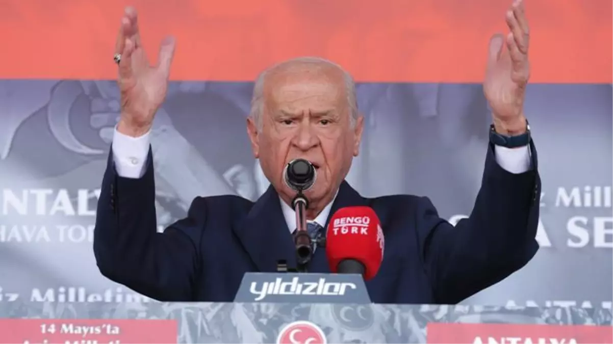 Devlet Bahçeli, 14 Mayıs seçimlerinin ardından anket şirketlerine ateş püskürdü