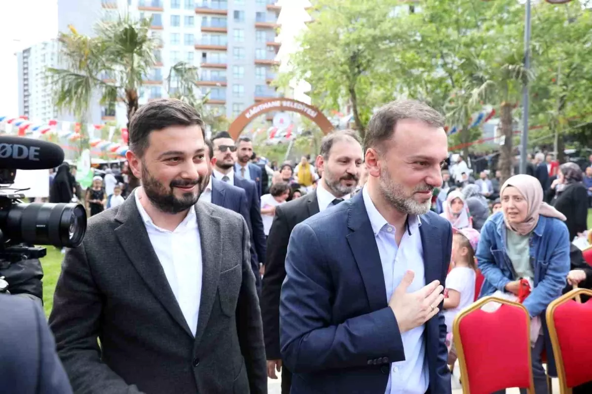 Kağıthane Belediyesi Merkez Mahallesi Ferman Caddesi Parkı\'nı hizmete açtı