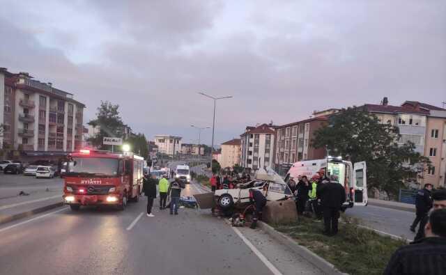 Polisin dur ihtarına uymadı kazada hayatını kaybetti Polisin dur ihtarına uymadı kazada hayatını kaybetti