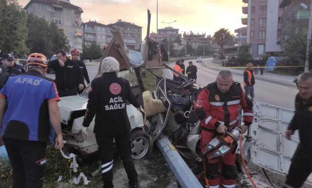 Polisin dur ihtarına uymadı kazada hayatını kaybetti Polisin dur ihtarına uymadı kazada hayatını kaybetti