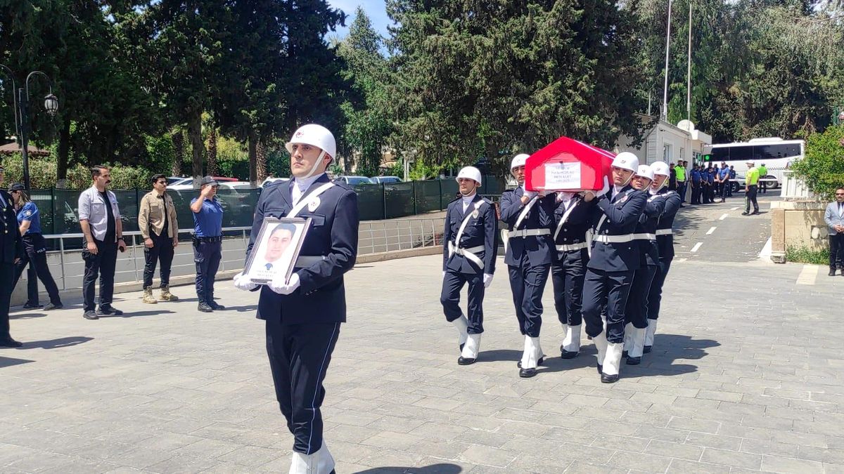 Şanlıurfa\'da vefat eden polis memuru törenle memleketine uğurlandı