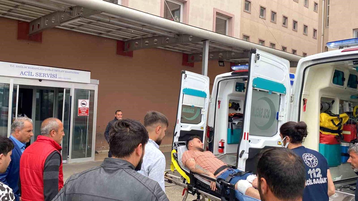 Tekirdağ\'da kavgada silah kullanıldı: 2 yaralı