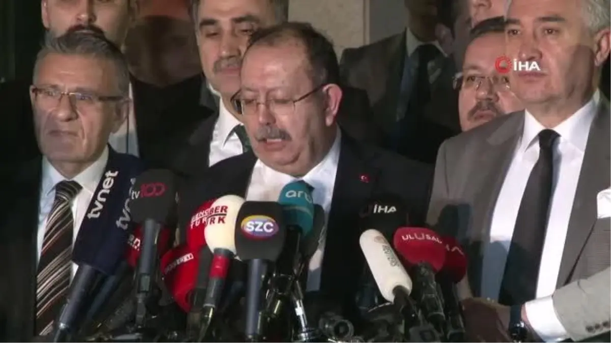 YSK Başkanı Yener: Yurt içi ve yurt dışı sandık açılma oranları açıklandı