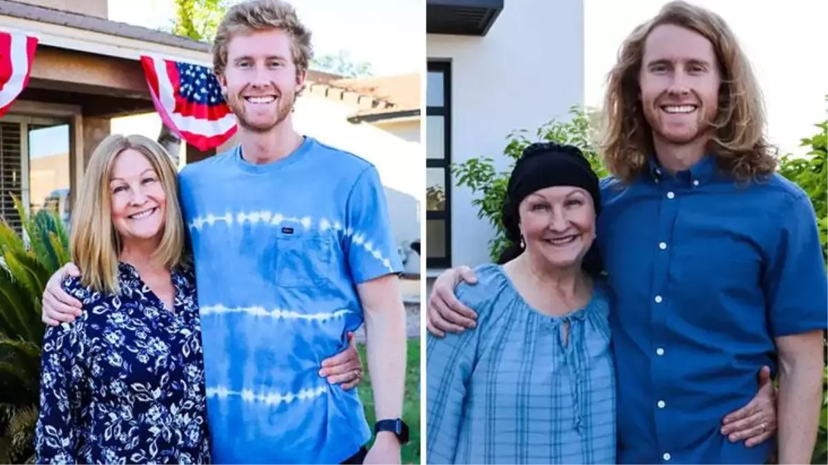 Hediyeyi görenler göz yaşlarını tutamadı! ABD\'li gençten kanser hastası annesine anlamlı hediye