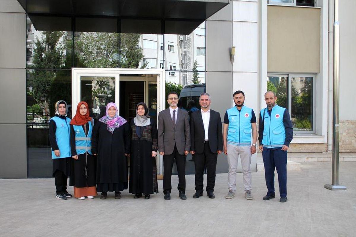 Aydın Din Görevlileri Deprem Bölgesinde Hizmet Veriyor