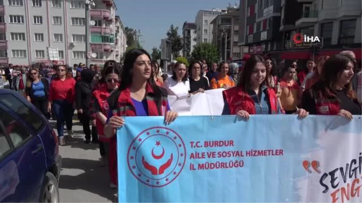 Burdur\'da Engelli Gençler Temsili Askerlik Yaptı