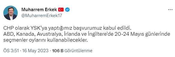 CHP ve AK Parti karara itiraz etti! YSK, 5 ülkedeki oy kullanma süresini uzattı