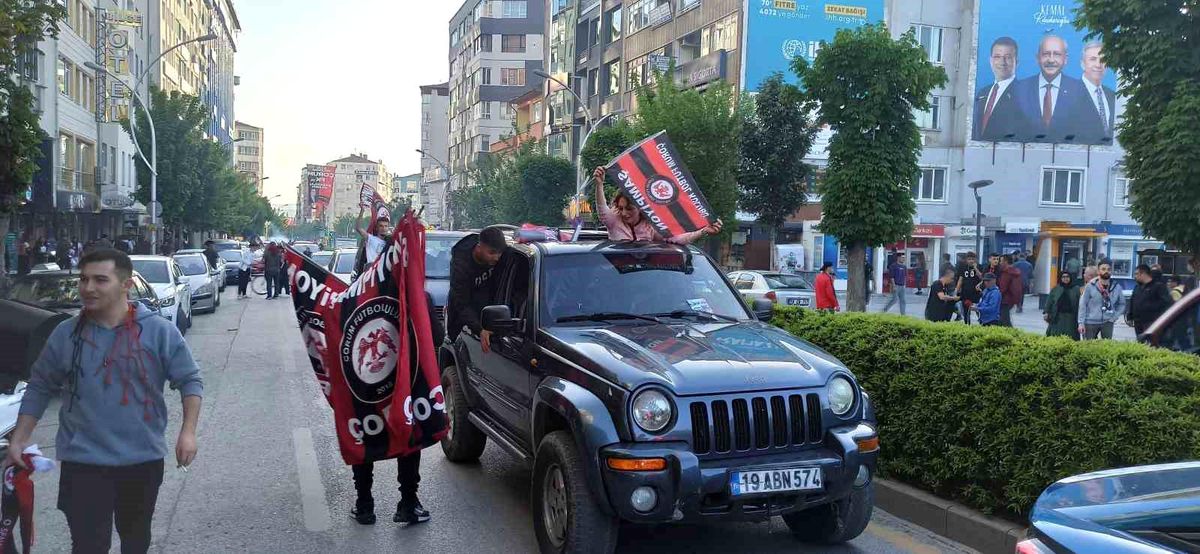 Çorum FK, Isparta 32 Spor\'u mağlup ederek şampiyonluğunu ilan etti