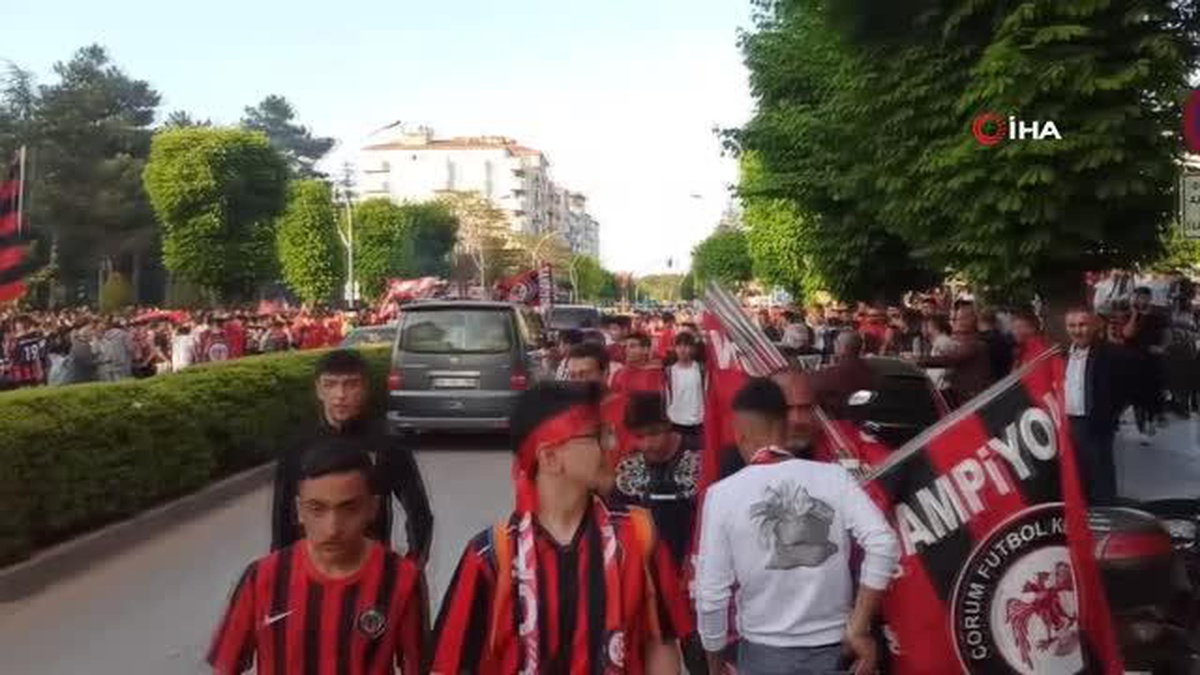 Çorum FK, Isparta 32 Spor\'u mağlup ederek şampiyonluğunu ilan etti