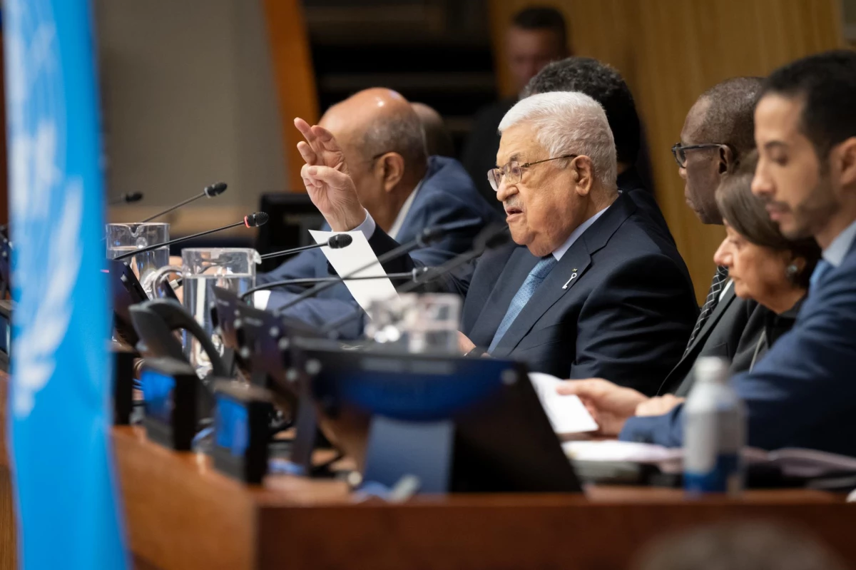Filistin Devlet Başkanı Mahmud Abbas BM\'de Nakba Günü toplantısında konuştu
