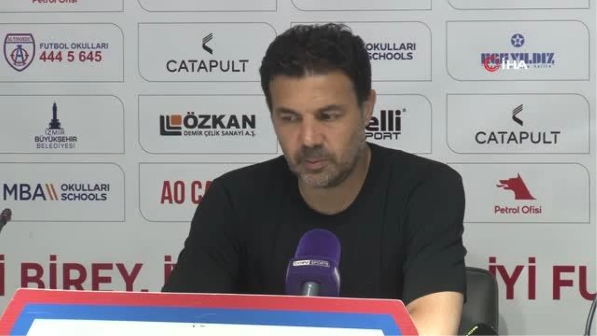 Altınordu Teknik Direktörü Hasan Özer: Evimizde oynadığımız final maçını kaybettik
