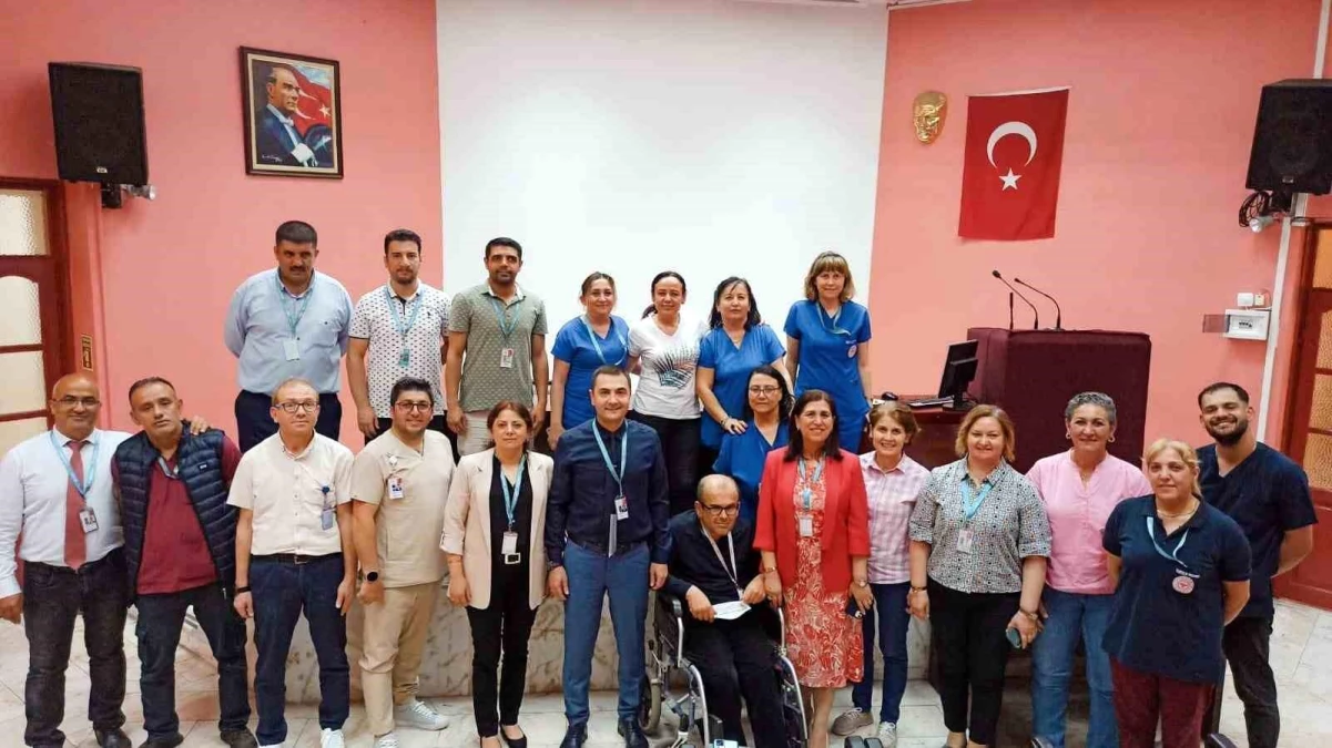 Aydın Devlet Hastanesi Engelliler Haftası\'nda engelli personellerle buluştu
