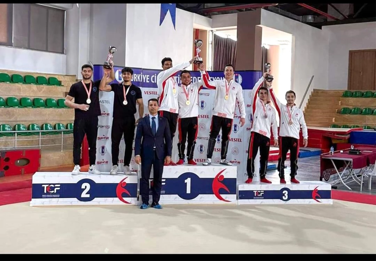 Rüya Jimnastik Spor Kulübü Türkiye Şampiyonasında başarılı oldu