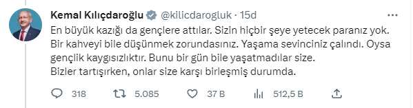 Kılıçdaroğlu'ndan 2. tur için gençlere çağrı: En büyük kazığı da size attılar